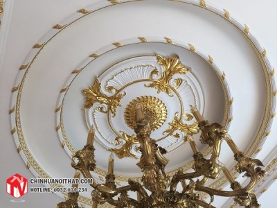 Mâm trần R505 dát vàng